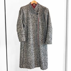 NYG Vintage Tweed Coat Sz 16 EUC